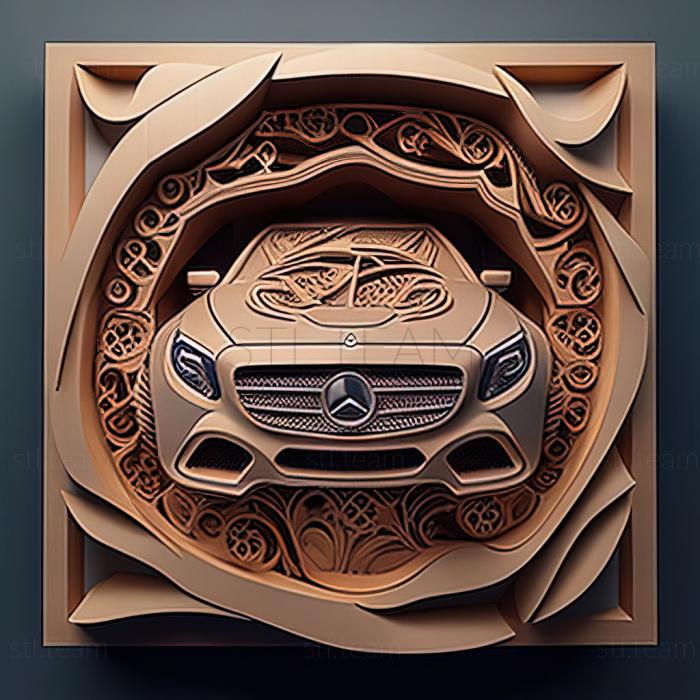 3D модель Mercedes Benz E (STL)